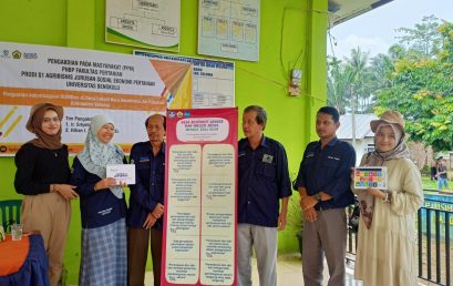 Institusional Strengthening Of Desa Lokasi Baru Business Entity Kecamatan Air Periukan Kabupaten Seluma