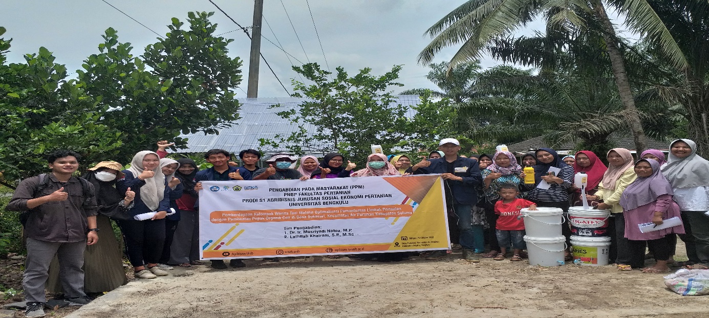 Socialization And Training Activities Was To Help Improve The Understanding And Skills Of The Women Farmers Group (Kwt) Sukasari Village Socialization And Training Activities Was To Help Improve The Understanding And Skills Of The Women Farmers Group (Kwt) Sukasari Village