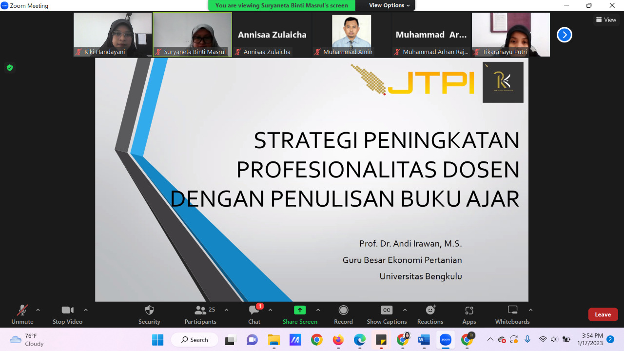 Strategy for Increasing Lecturer Professionalism by Writing Textbooks