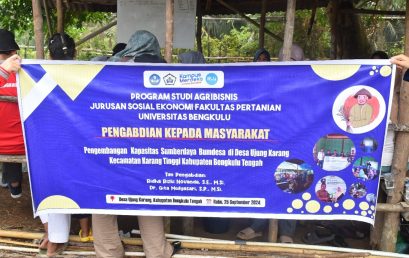DEVELOPMENT OF VILLAGE-OWNED RESOURCES CAPACITY IN UJUNG KARANG VILLAGE, CENTRAL BENGKULU REGENCY
