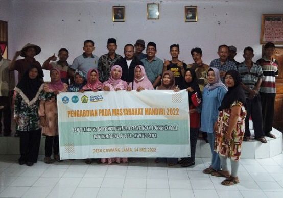 Community Service Activities (PPM) Lecturer of Agroecotechnology Faculty of Agriculture UNIB in Cawang Lama Village, Rejang Lebong
