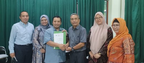 Handover of Internal Quality Audit Results for the Agroecotechnology Study Program Handover of Internal Quality Audit Results for the Agroecotechnology Study Program