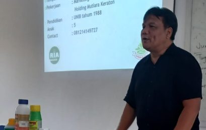 Guest Lecture by Industry Practitioner: Pesticide Application and Weed Science with Heru Cahyadi, S.P