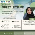 Guest Lecture on “Microbes for Agricultural Productivity”