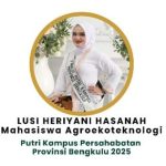Lusi Heriyani Hasanah Brings Pride to the Agroecotechnology Study Program at the 2025 Bengkulu Campus Ambassador Selection