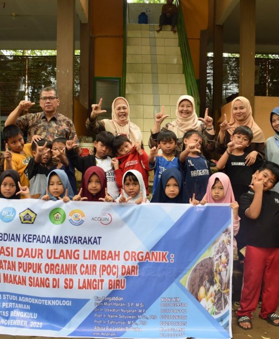 UNIB Agroecotechnology Team Empowers Elementary Students Through Organic Waste Recycling Education