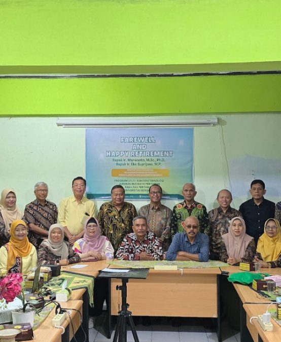 Agroecotechnology Study Program Holds Retirement Appreciation Event for Senior Lecturers