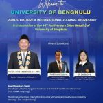 Agroecotechnology Lecturers Strengthen Global Collaboration at UNIB International Seminar