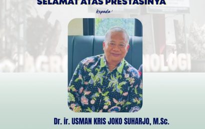 Agroecotechnology Lecturer Wins Best Presenter Award at National Agrotropical Seminar 2026