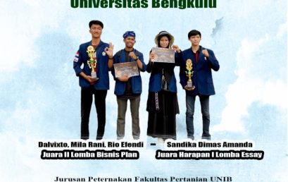 Animal Husbandry students are awarded 2nd Place in Business plan competition 1st Place in Essay Competition