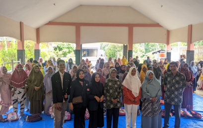Socialization of the Benefits of Goat Milk for Children at Raudatul Athfal Habibillah Kindergarten, Albina Foundation, Pekik Nyaring, Central Bengkulu