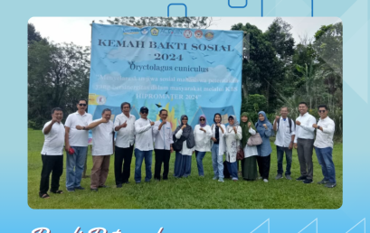 The lecturers of Animal Husbandry Study Program attended and participated in the Kemah Bakti Sosial (KBS) 2024 Activity of Himpunan Profesi Mahasiswa Peternakan (Hipromater) in 2024.