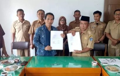 Fakultas Pertanian Universitas Bengkulu Tandatangani Implementasi Arrangement untuk Peningkatan Kualitas Mahasiswa Melalui KKN Tematik
