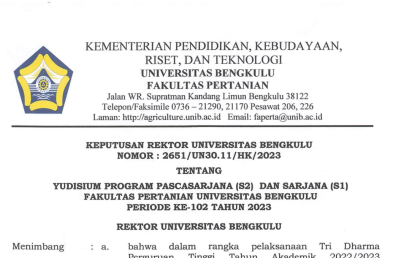 Ucapan Selamat Yudisium Periode 102 Juni 2023