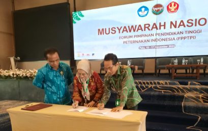 Fakultas Pertanian Universitas Bengkulu dan Fakultas Peternakan Universitas Jenderal Soedirman resmi menandatangani Program Kerjasama