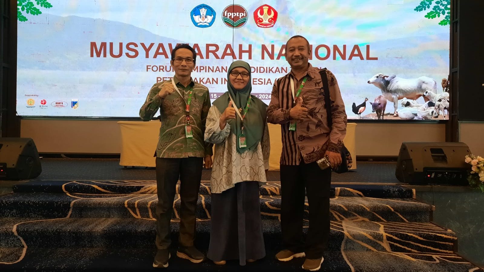 Delegasi Jurusan Peternakan Universitas Bengkulu Hadiri Musyawarah Nasional Forum Pimpinan Pendidikan Tinggi Peternakan Indonesia (FPPTPI) di Palu, Sulawesi Tengah. Delegasi Jurusan Peternakan Universitas Bengkulu Hadiri Musyawarah Nasional Forum Pimpinan Pendidikan Tinggi Peternakan Indonesia (FPPTPI) di Palu, Sulawesi Tengah.