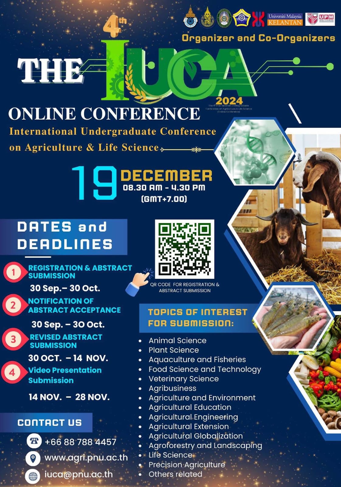 Erma Ide Elismawati, mahasiswa Jurusan Peternakan, Universitas Bengkulu, meraih 3rd Best Presenter (Bronze Award) pada 4th International Undergraduate Conference on Agriculture and Life Science 2024, di Princess Naradhiwas University, Thailand Erma Ide Elismawati, mahasiswa Jurusan Peternakan, Universitas Bengkulu, meraih 3rd Best Presenter (Bronze Award) pada 4th International Undergraduate Conference on Agriculture and Life Science 2024, di Princess Naradhiwas University, Thailand