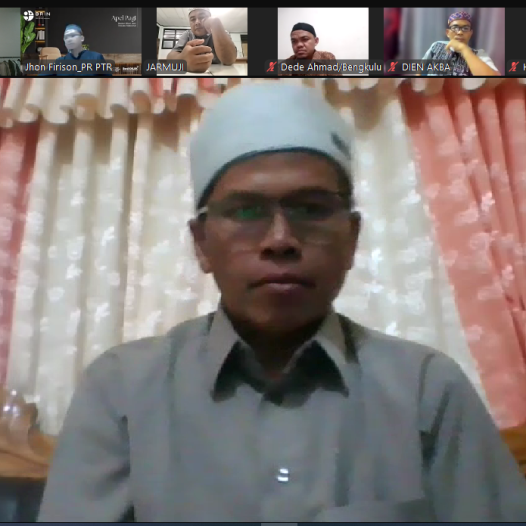 Jurusan Peternakan Unib mengadakan acara takziah virtual, mengenang almarhum Budi Chrisna (alumni angkatan 1996) yang telah berpulang ke Rahmatullah