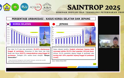Jurusan Peternakan Sukses Gelar acara Seminar nasional Saintrop 2025