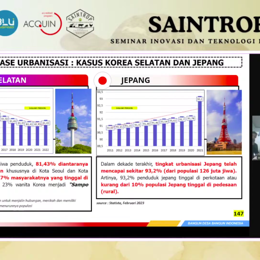 Jurusan Peternakan Sukses Gelar acara Seminar nasional Saintrop 2025