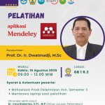 Program Studi Peternakan Unib Gelar Pelatihan Mendeley untuk Tingkatkan Kemampuan Menulis Ilmiah Mahasiswa