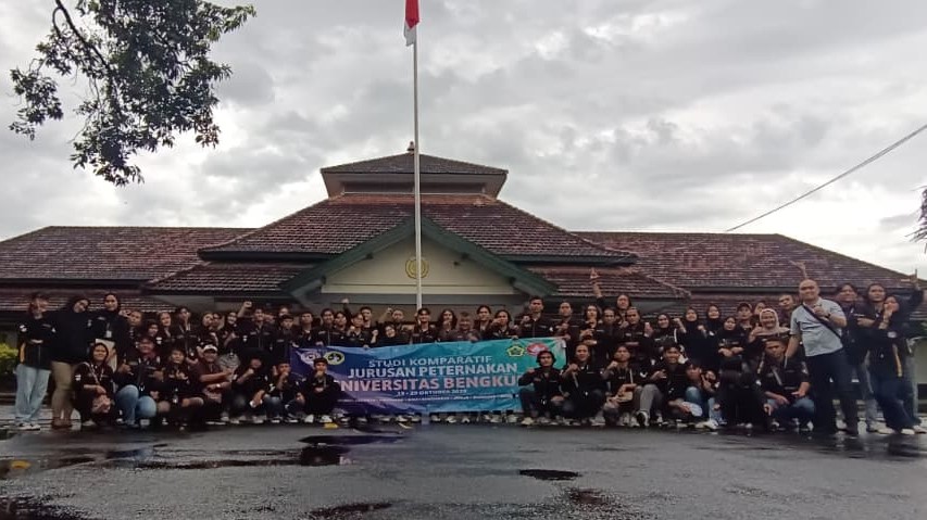 Mahasiswa Peternakan Unib Kunjungi BRMP Ruminansia Besar di Grati, Jawa Timur