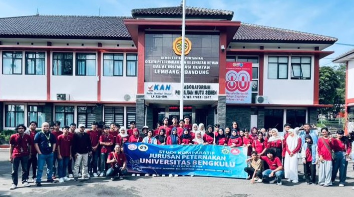 Eksplorasi Teknologi Peternakan Modern, Mahasiswa Unib Kunjungi BIB Lembang, Jawa Barat