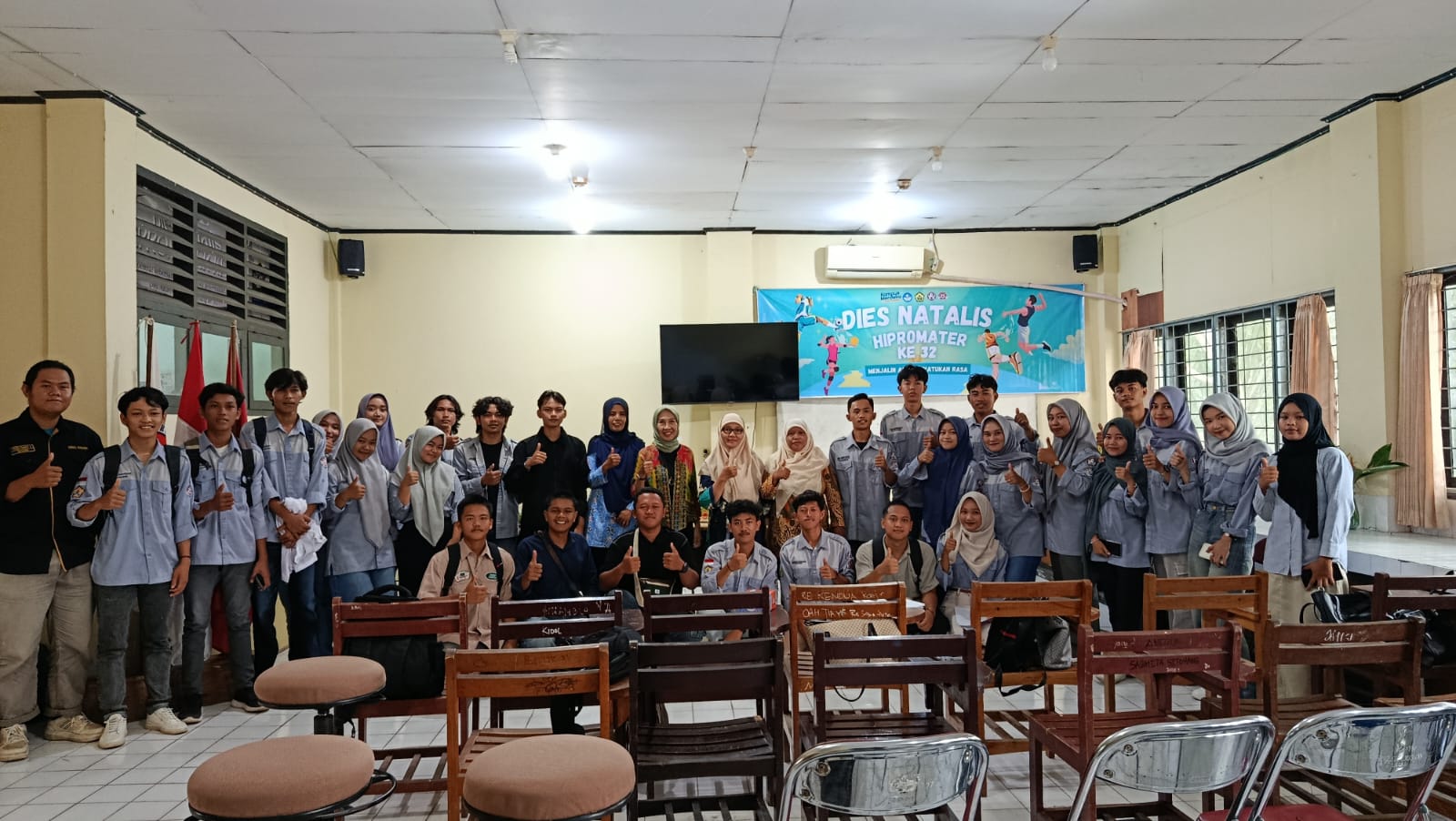 Hipromater Jurusan Peternakan UNIB Gelar Dies Natalis ke-32, Semarakkan Kebersamaan dengan Tema “Menjalin Asa Menyulam Rasa” Hipromater Jurusan Peternakan UNIB Gelar Dies Natalis ke-32, Semarakkan Kebersamaan dengan Tema “Menjalin Asa Menyulam Rasa”