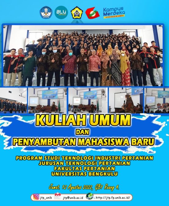 PUBLIC LECTURE AND WELCOMING OF NEW STUDENTS 2022