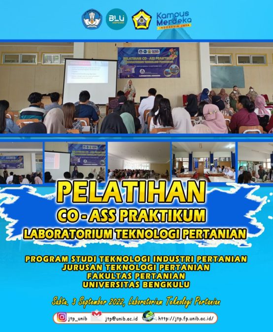 AGRICULTURAL TECHNOLOGY LABORATORY CONDUCTS ASSISTANT COORDINATOR OF PRACTICUM TRAINING 2022