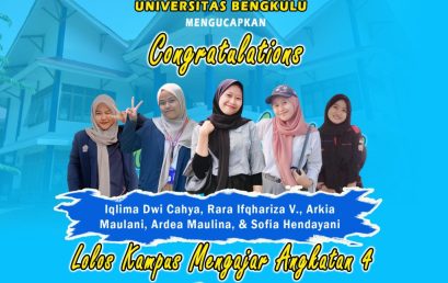 5 STUDENTS OF AGRICULTURAL INDUSTRIAL TECHNOLOGY STUDY PROGRAM PASS THE TEACHING CAMPUS BATCH 4
