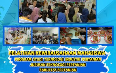  THE UNIVERSITY OF BENGKULU AGRICULTURAL TECHNOLOGY DEPARTMENT IMPROVES STUDENT ENTREPRENEURIAL SPIRIT BY CONDUCTING ENTREPRENEURSHIP TRAINING