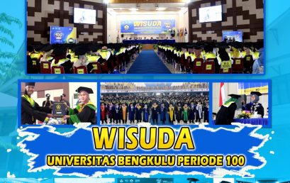 BENGKULU UNIVERSITY HOLDS 100TH GRADUATION, AGROINDUSTRIAL TECHNOLOGY STUDY PROGRAM ADDS 22 GRADUATES