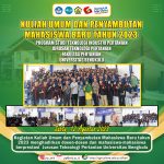 Public Lecture and Welcoming of New Students of the Department of Agricultural Technology, Faculty of Agriculture, University of Bengkulu in 2023