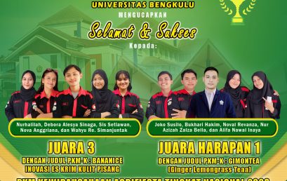 Students of the Department of Agricultural Technology Won Champions at the 2023 National Level AGRIFIESTA Activities