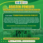Research Assistant of Agricultural Industry Technology Study Program