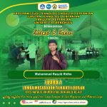 Muhammad Rasyid Ridho, Student of Agricultural Technology Department Wins 1st Place in Musabaqoh Tilawatil Qur’an Competition