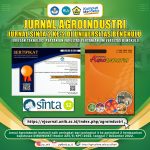 Journal of Agroindustry, 2nd Sinta 2nd Journal at Bengkulu University
