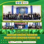 Yudisium of the Faculty of Agriculture, University of Bengkulu Period 106, Agricultural Industrial Technology Study Program Adds 17 Best Graduates