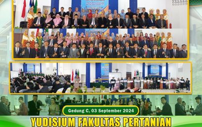 Yudisium of the Faculty of Agriculture, University of Bengkulu Period 107, Agricultural Industrial Technology Study Program Adds 57 Best Graduates