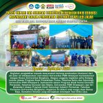 Sri Wulandari, Lecturer of the Agricultural Industrial Technology Study Program, Unib with UNPARI Lecturer Educating the Community of Benua Raja Lahat Village in the Making of Bioethanol from Sweet Potatoes