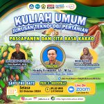 Public Lecture of The Department of Agricultural Technology