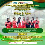 Women’s Volleyball Team of Students of the Department of Agricultural Technology Won 3rd Place in the AGROEXPO BEM Women’s Volleyball Competition of the Faculty of Agriculture, University of Bengkulu