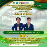 Ilham Musthofa and Hidayat Ramadhani, Students of the Department of Agricultural Technology, Won 2nd Place in the MGFEST 2024 National Level Islamic Content Competition UKM MGC, Faculty of Agriculture, KBM, University of Bengkulu