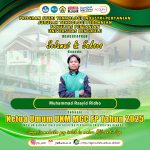 Muhammad Rasyid Ridho Elected as Chairman of UKM MGC FP in 2025