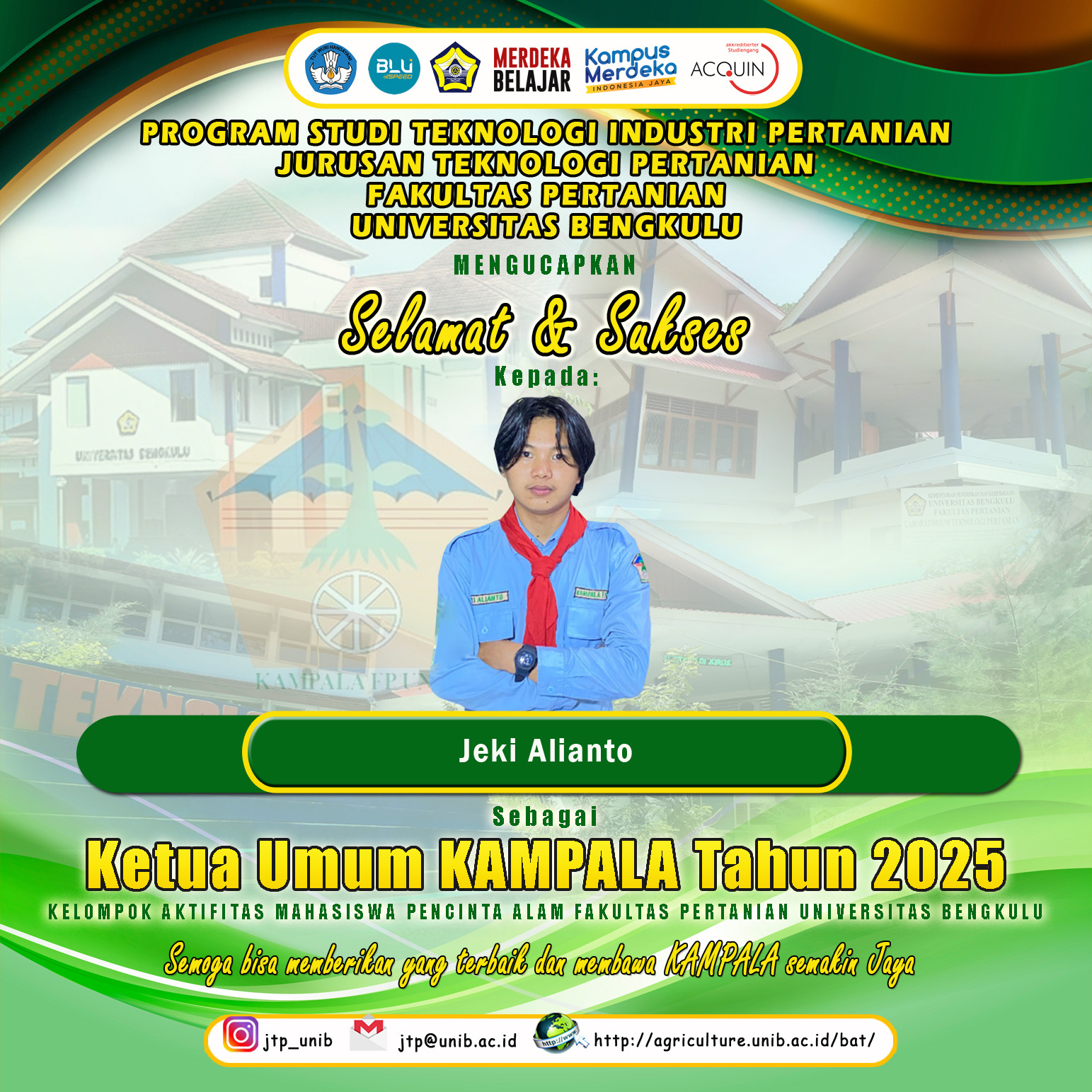 Jeki Alianto Elected as Chairman of KAMPALA in 2025 Jeki Alianto Elected as Chairman of KAMPALA in 2025