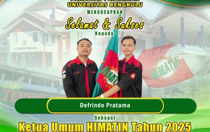 Defrindo Pratama Elected as Chairman of HIMATIN in 2025