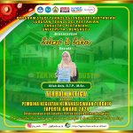 Ulfah Anis, Lecturer of the Department of Agricultural Technology, won the Third Best Student Activity Supervisor Award at the 2024 FAPERTA Award