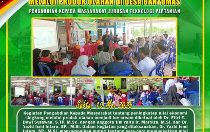 Increasing the Economic Value of Cassava Through Processed Products in Banyumas Village, Kerkap District, North Bengkulu