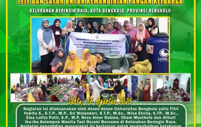 Application of Smart Aquaponics on a Home Scale: Catfish and Vegetable Collaboration for Family Food Independence in Beringin Raya Village, Bengkulu City